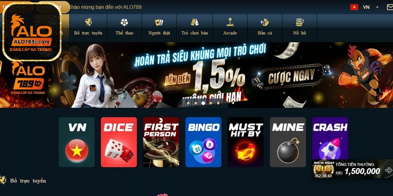 ALo789 là nhà cái trực tuyến, uy tín nhất hiện nay