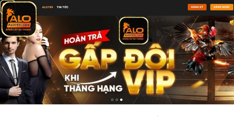 Để bắt đầu nhập cuộc vào sân chơi thì đầu tiên phải truy cập link vào Alo789